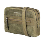 BURKELY Croco Cody 5-Way Bag Groen