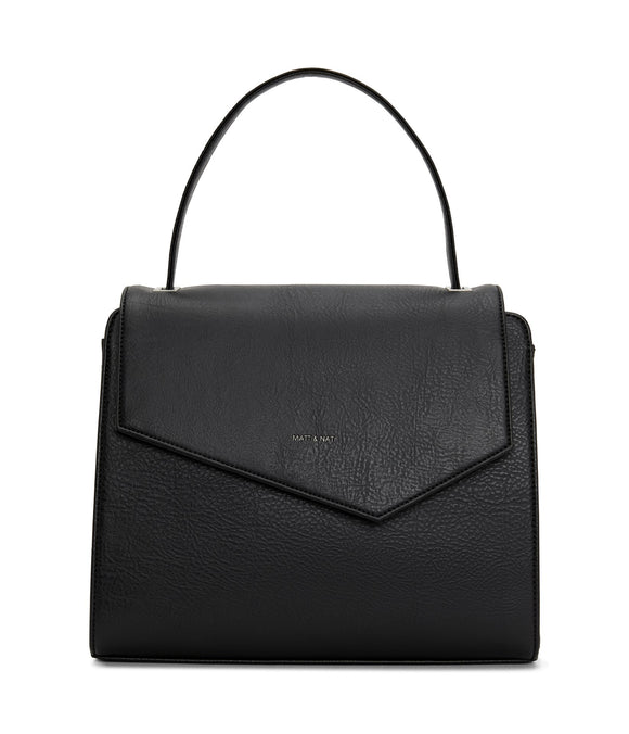Matt & Nat Minji Dwell Satchel Bag Black