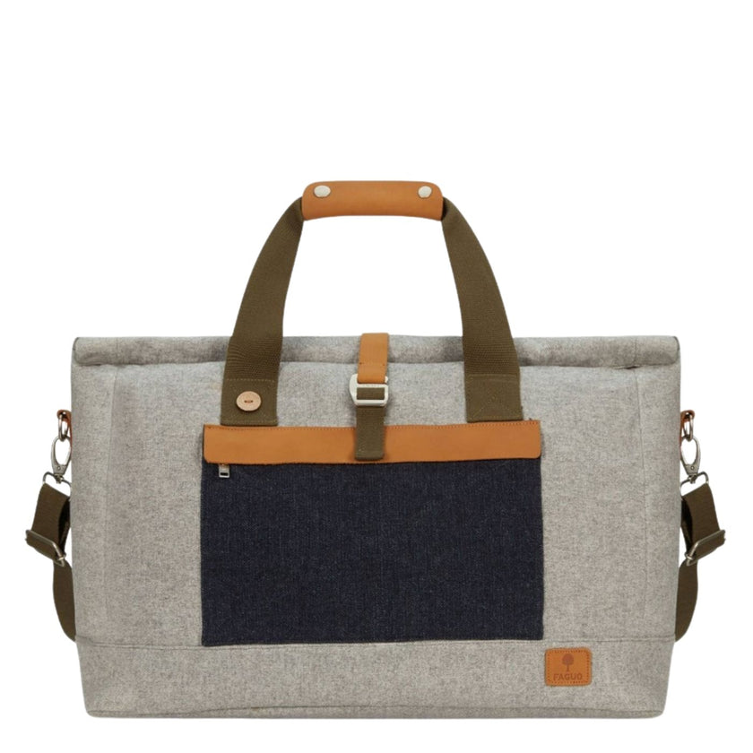 Faguo Wool Weekender - Grey