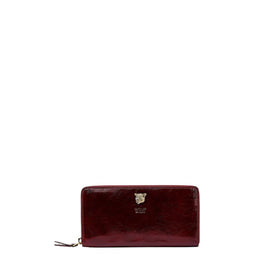Wouf Burgundy Tiger Wallet