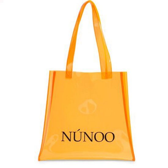 Núnoo Transparent Tote Large Orange