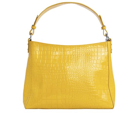 HVISK Amble Croco Antique Moss Yellow