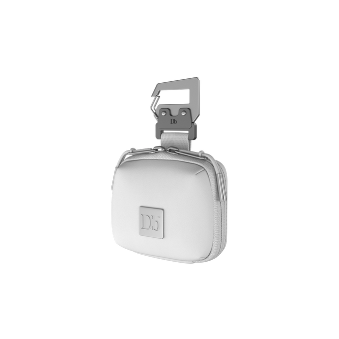 Douchebags The Micro etui - Leather White out