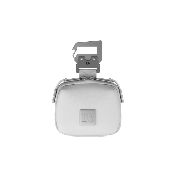 Douchebags The Micro etui - Leather White out