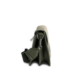 Markberg Arabella Crossbody Bag Suede Mix Army w/Black