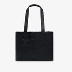 MYOMY My Paper Bag Handbag Croco Black