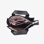 MYOMY My Paper Bag SQUARE Mini Anaconda Black